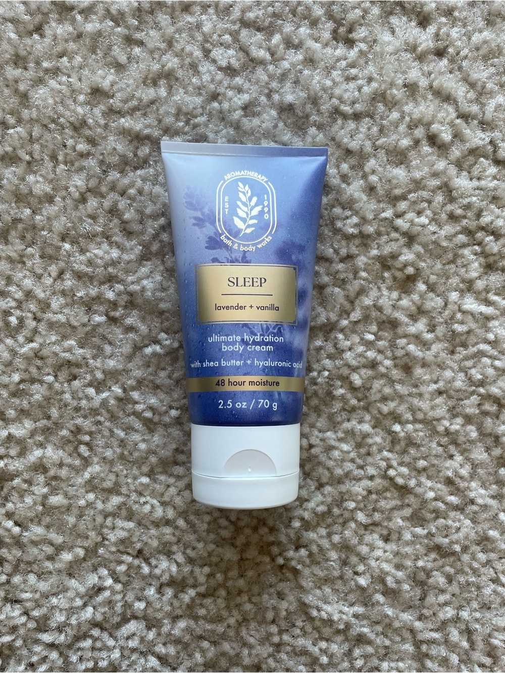 Bath & Body Works Sleep Lavender + Vanilla Body Cream
